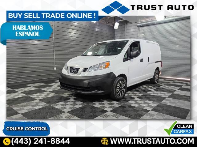 2016 Nissan NV200 Compact Cargo S — Cargo Van — 63,988 mi — Sykesville, MD