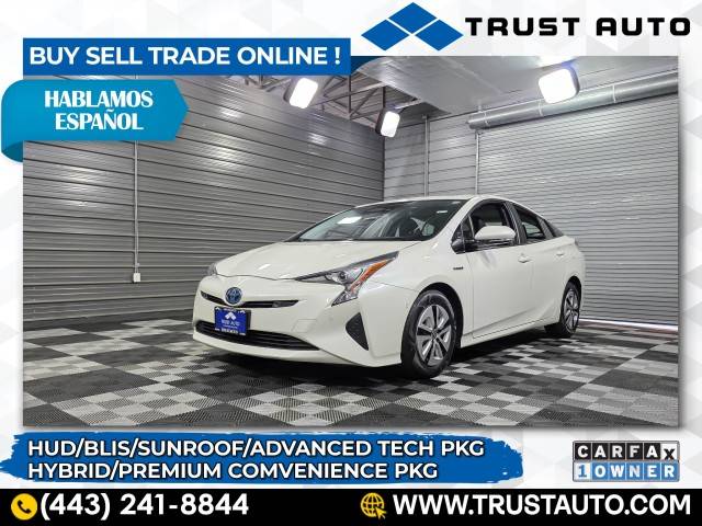 2016 Toyota Prius Four — Hatchback — 39,856 mi — Sykesville, MD