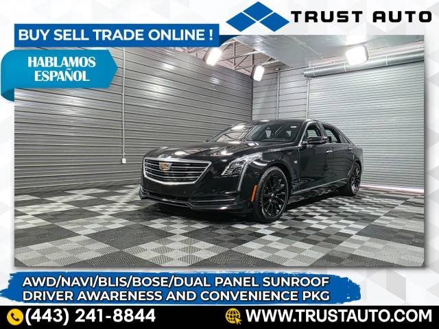 2018 Cadillac CT6 Standard — Sedan — 72,927 mi — Sykesville, MD