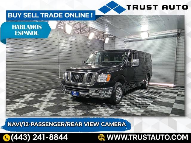 2018 Nissan NV Passenger NV3500 HD SL — Passenger Van — 51,019 mi — Sykesville, MD