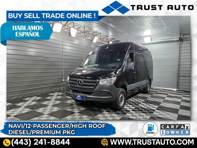 2019 Mercedes-Benz Sprinter Passenger Van 2500 — Passenger Van — 9,552 mi — Sykesville, MD