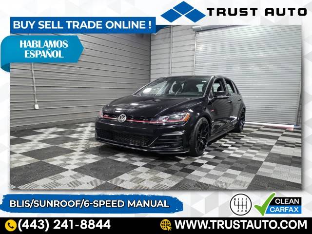 2020 Volkswagen Golf GTI S — Hatchback — 56,230 mi — Sykesville, MD