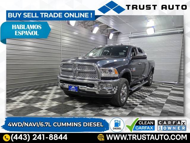 2018 Ram 3500 Laramie — Pickup Truck — 36,405 mi — Sykesville, MD
