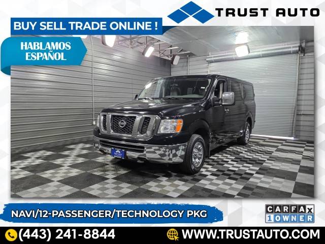 2017 Nissan NV Passenger SV — Passenger Van — 77,861 mi — Sykesville, MD