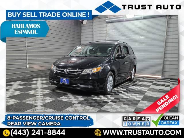 2015 Honda Odyssey EX — Minivan — 52,052 mi — Sykesville, MD