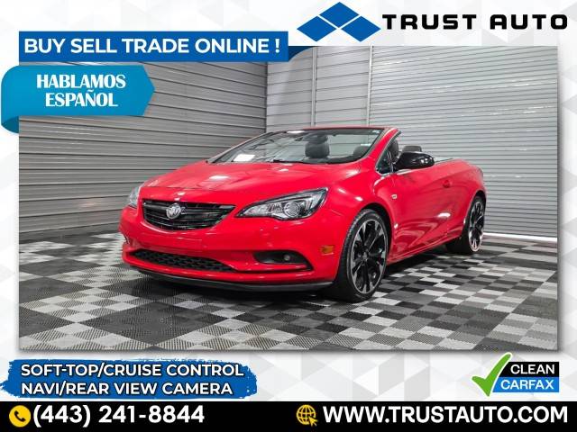 2017 Buick Cascada Sport Touring — Convertible — 39,099 mi — Sykesville, MD