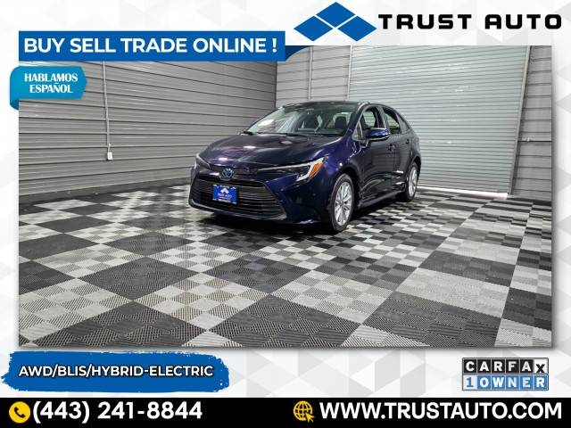 2023 Toyota Corolla Hybrid LE — Sedan — 20,265 mi — Sykesville, MD