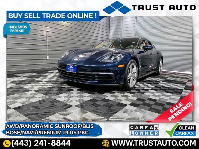 2017 Porsche Panamera 4 — Sedan — 34,758 mi — Sykesville, MD