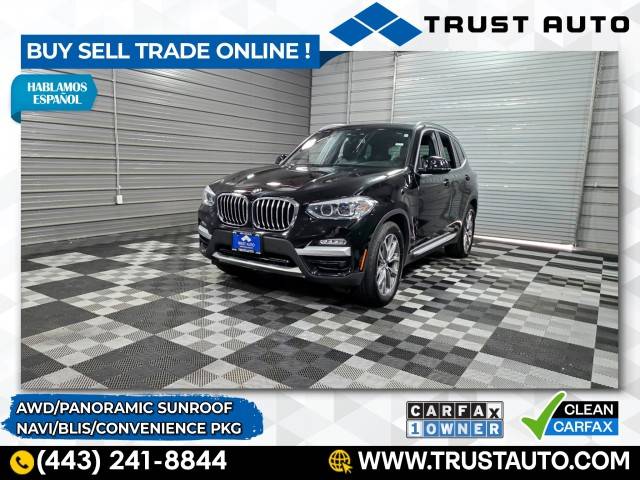 2019 BMW X3 30i — SUV — 16,488 mi — Sykesville, MD