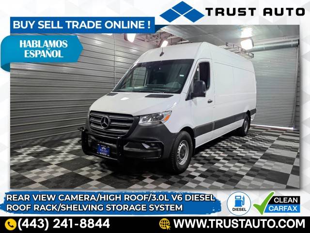 2021 Mercedes-Benz Sprinter Cargo Van 2500 — Cargo Van — 31,443 mi — Sykesville, MD