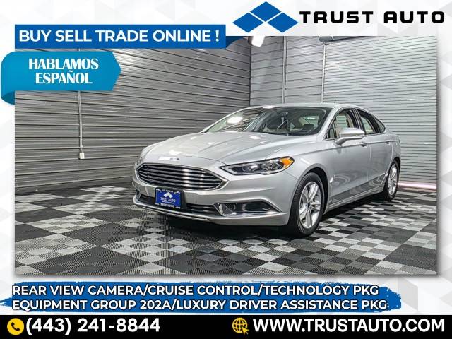 2018 Ford Fusion SE — Sedan — 17,656 mi — Sykesville, MD