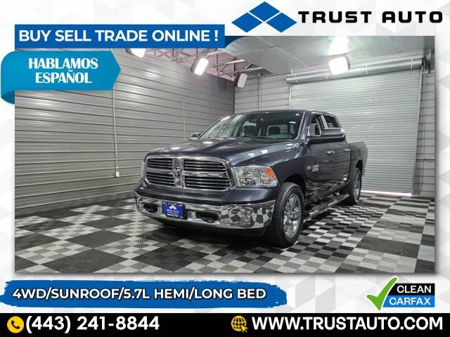 2017 Ram 1500 Big Horn — Pickup Truck — 34,054 mi — Sykesville, MD