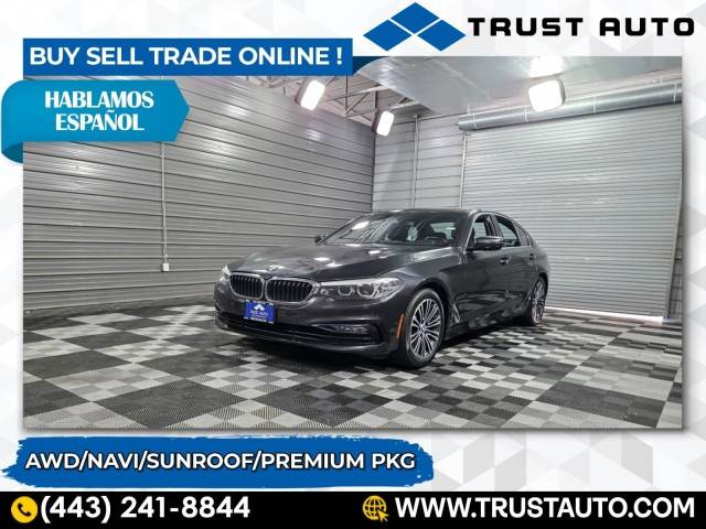 2018 BMW 5 Series 530i — Sedan — 93,052 mi — Sykesville, MD