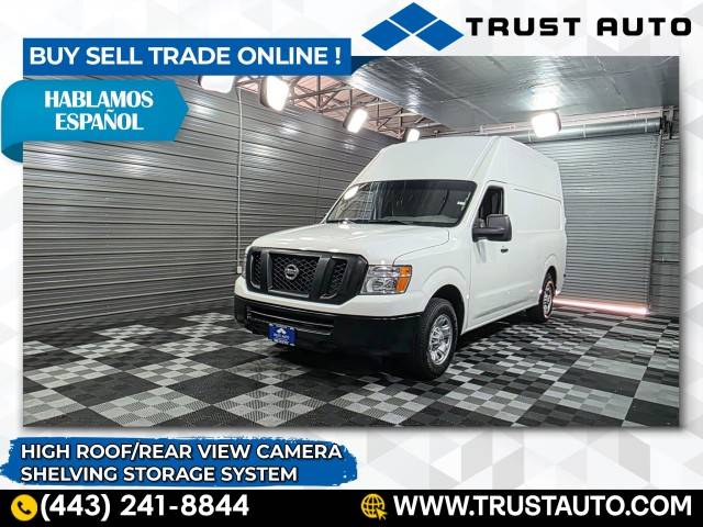 2020 Nissan NV Cargo NV2500 HD SV — Cargo Van — 94,030 mi — Sykesville, MD