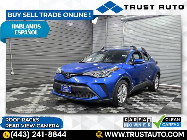 2020 Toyota C-HR LE — SUV — 30,638 mi — Sykesville, MD