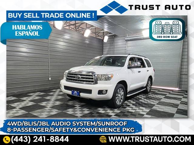 2016 Toyota Sequoia Limited — SUV — 46,860 mi — Sykesville, MD