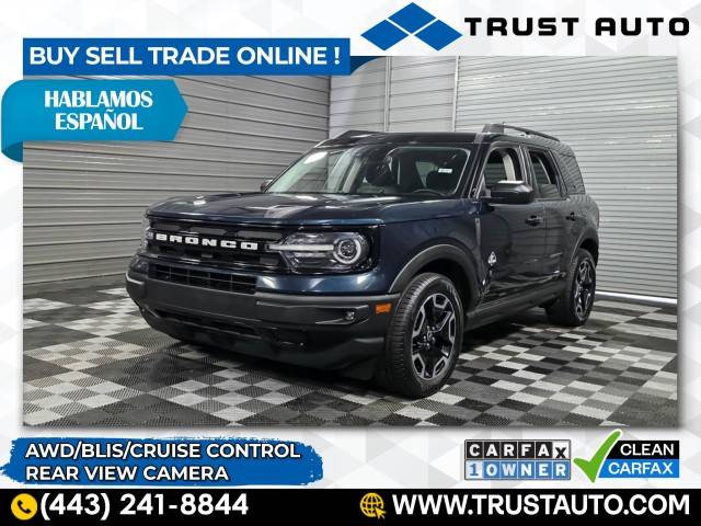 2021 Ford Bronco Sport Outer Banks — SUV — 43,020 mi — Sykesville, MD
