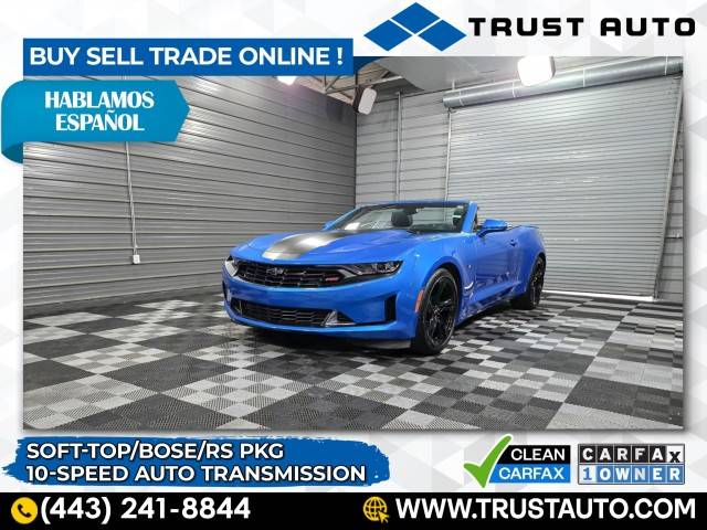 2024 Chevrolet Camaro 2LT — Convertible — 12,168 mi — Sykesville, MD
