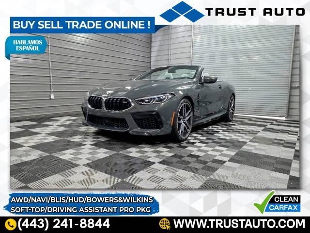 2020 BMW M8 Standard — Convertible — 13,176 mi — Sykesville, MD