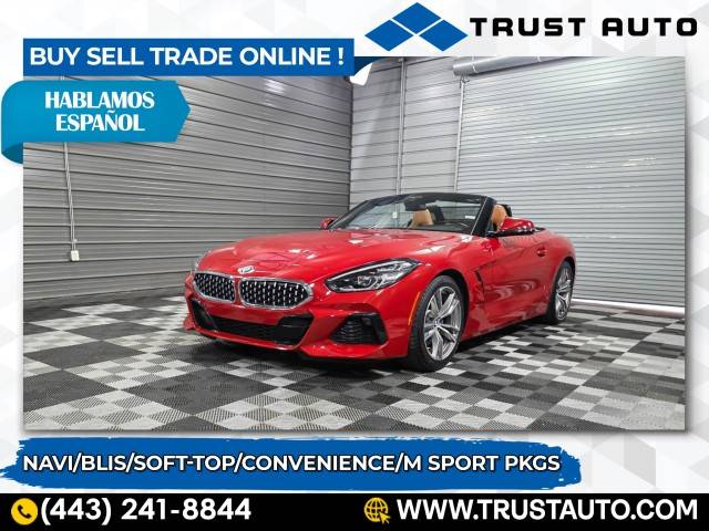 2020 BMW Z4 30i — Convertible — 18,856 mi — Sykesville, MD