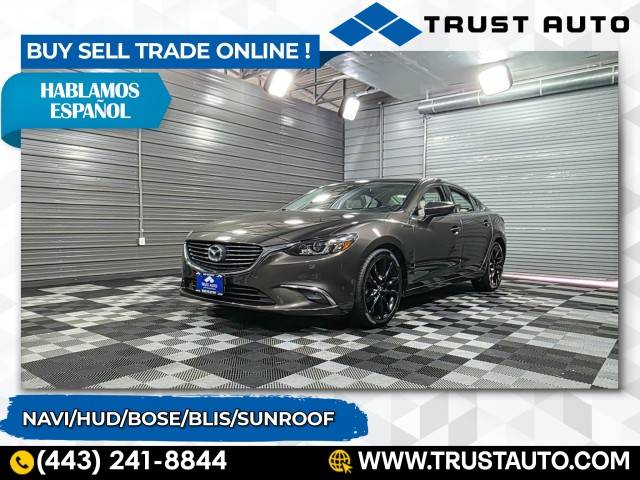 2016 Mazda Mazda6 i Grand Touring — Sedan — 75,827 mi — Sykesville, MD