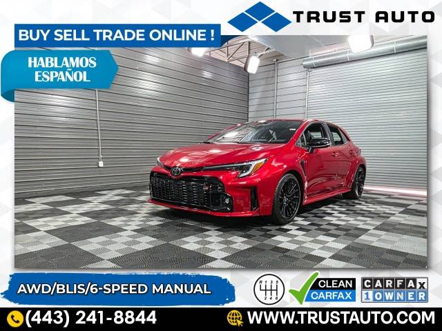 2024 Toyota GR Corolla Premium — Hatchback — 3,284 mi — Sykesville, MD