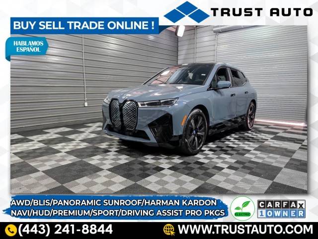 2023 BMW iX xDrive50 — SUV — 12,227 mi — Sykesville, MD