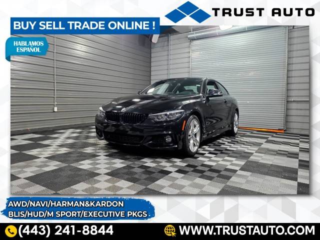 2020 BMW 4 Series 430i — Coupe — 41,503 mi — Sykesville, MD