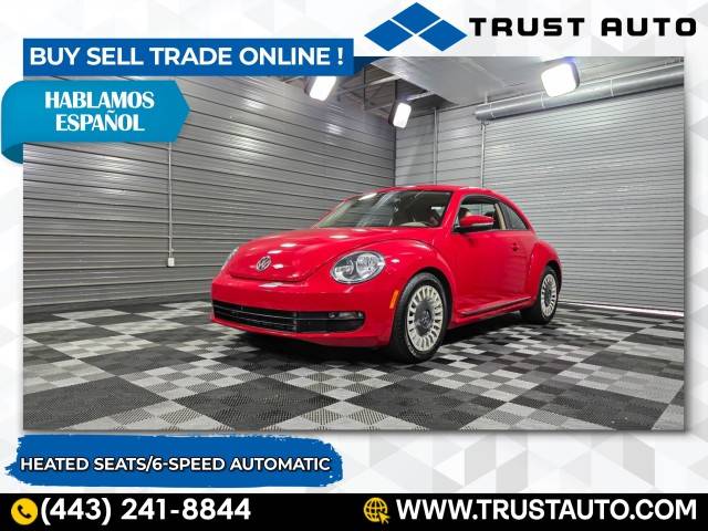 2013 Volkswagen Beetle 2.5 — Hatchback — 38,462 mi — Sykesville, MD