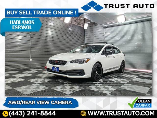 2021 Subaru Impreza 2.0i — Hatchback — 44,335 mi — Sykesville, MD