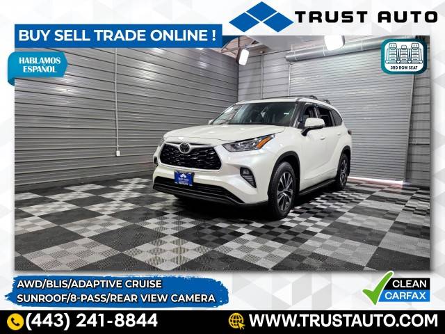 2020 Toyota Highlander XLE — SUV — 39,693 mi — Sykesville, MD