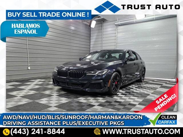 2021 BMW 5 Series M550i — Sedan — 58,128 mi — Sykesville, MD