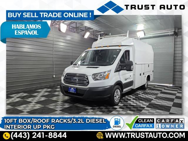2018 Ford Transit Cutaway T-350 — Chassis Cab Truck — 91,945 mi — Sykesville, MD
