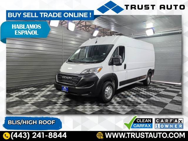 2023 Ram ProMaster Cargo Van 2500 — Cargo Van — 15,428 mi — Sykesville, MD