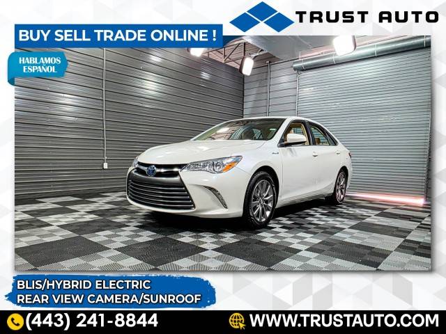 2017 Toyota Camry Hybrid XLE — Sedan — 64,656 mi — Sykesville, MD