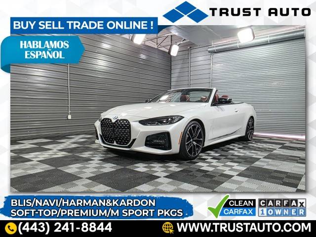 2024 BMW 4 Series 430i — Convertible — 5,967 mi — Sykesville, MD