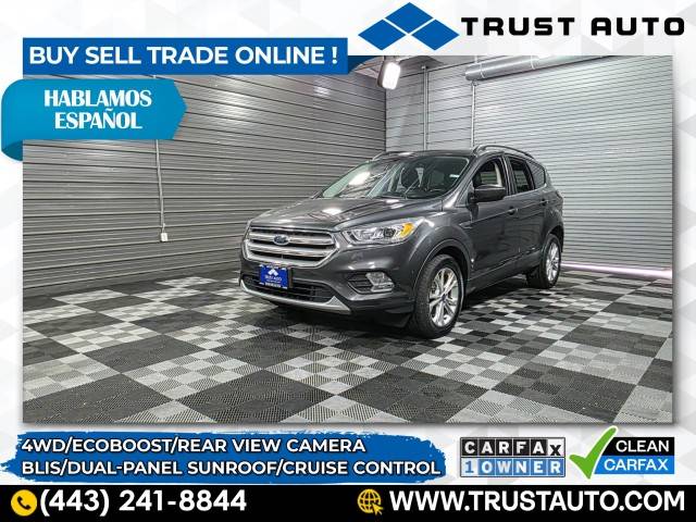 2018 Ford Escape SEL — SUV — 56,668 mi — Sykesville, MD