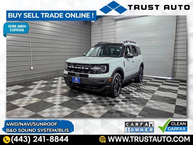 2023 Ford Bronco Sport Outer Banks — SUV — 27,223 mi — Sykesville, MD