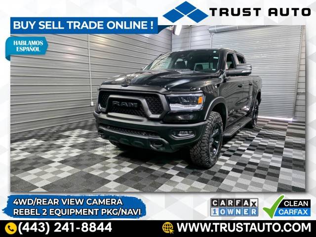 2021 Ram 1500 Rebel — Pickup Truck — 62,770 mi — Sykesville, MD
