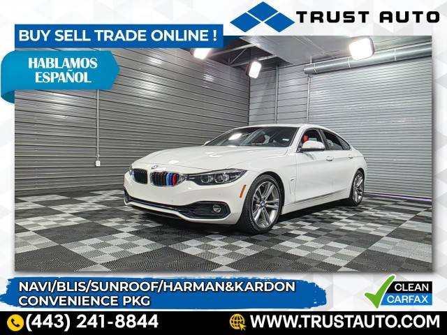2019 BMW 4 Series 430i — Hatchback — 38,945 mi — Sykesville, MD