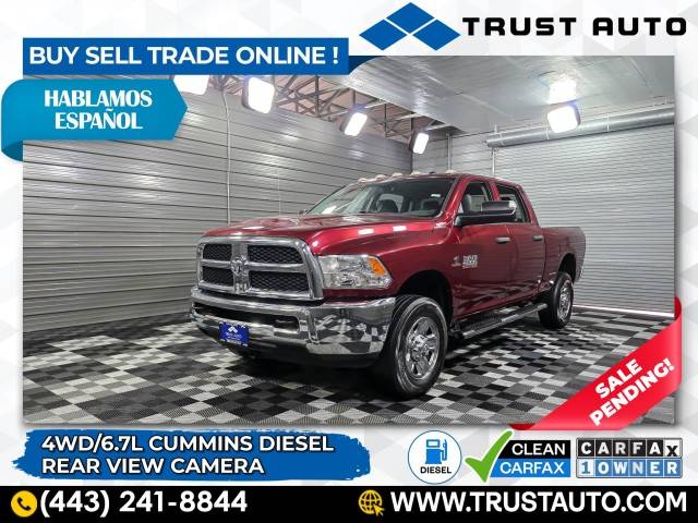 2018 Ram 2500 Tradesman — Pickup Truck — 68,836 mi — Sykesville, MD