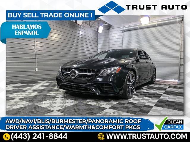 2019 Mercedes-Benz E-Class AMG E 63 S — Sedan — 42,737 mi — Sykesville, MD