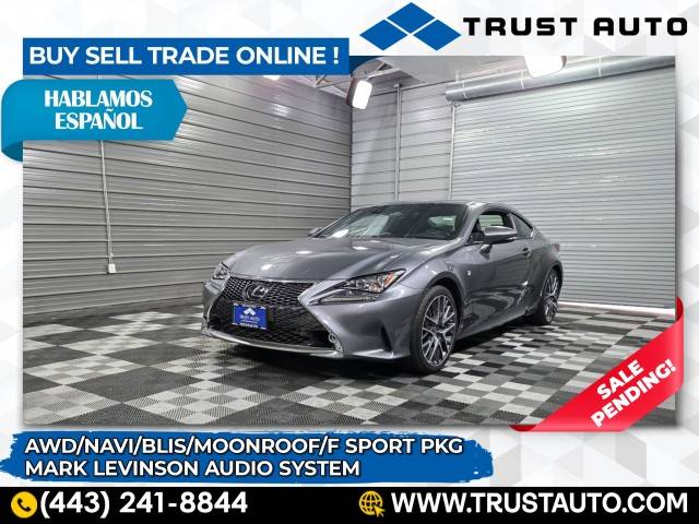 2018 Lexus RC RC 350 — Coupe — 59,063 mi — Sykesville, MD