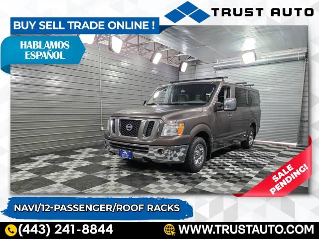 2018 Nissan NV Passenger NV3500 HD SL — Passenger Van — 79,646 mi — Sykesville, MD