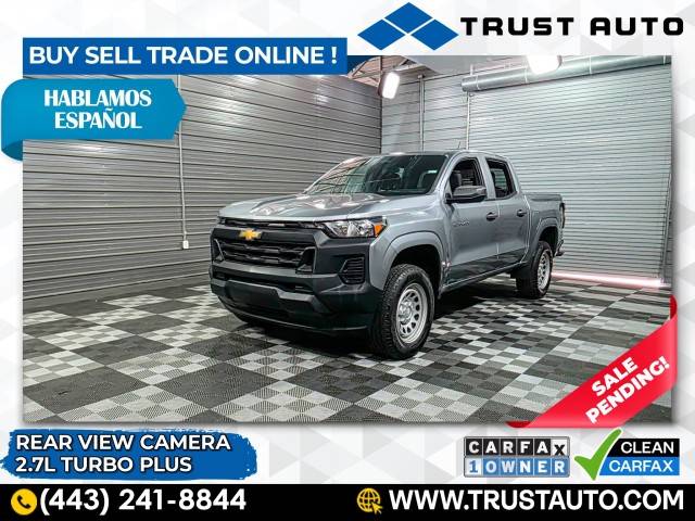 2023 Chevrolet Colorado WT — Pickup Truck — 25,433 mi — Sykesville, MD