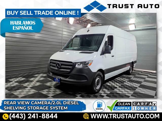 2023 Mercedes-Benz Sprinter Cargo Van 2500 — Cargo Van — 20,844 mi — Sykesville, MD