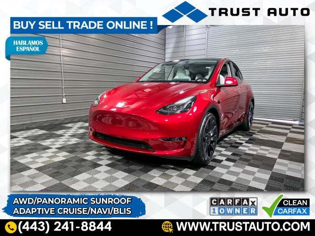2024 Tesla Model Y Performance — SUV — 5,352 mi — Sykesville, MD