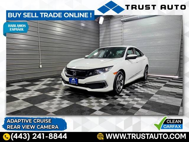 2019 Honda Civic LX — Sedan — 33,591 mi — Sykesville, MD