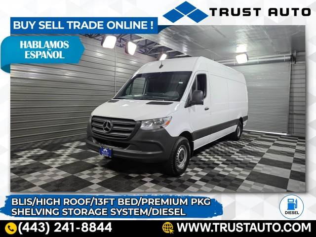 2022 Mercedes-Benz Sprinter Cargo Van 2500 — Cargo Van — 46,335 mi — Sykesville, MD