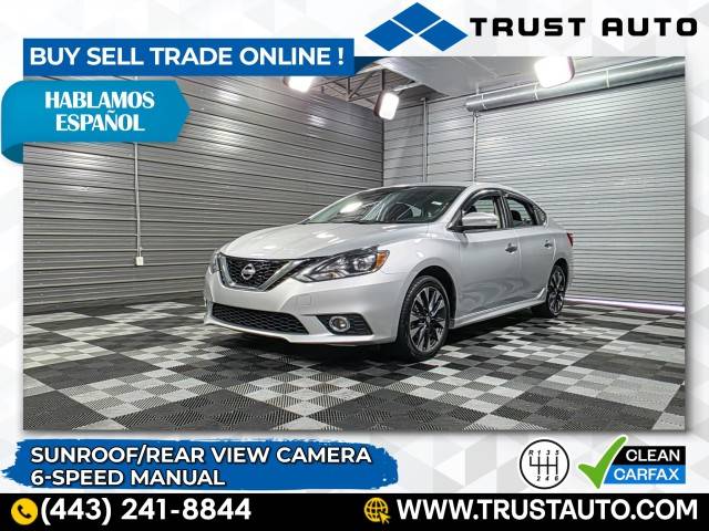 2017 Nissan Sentra SR Turbo — Sedan — 38,924 mi — Sykesville, MD